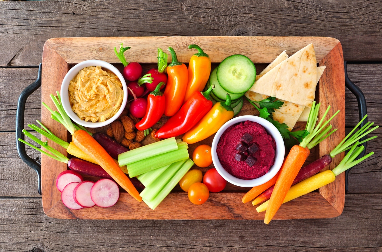 crudite plate